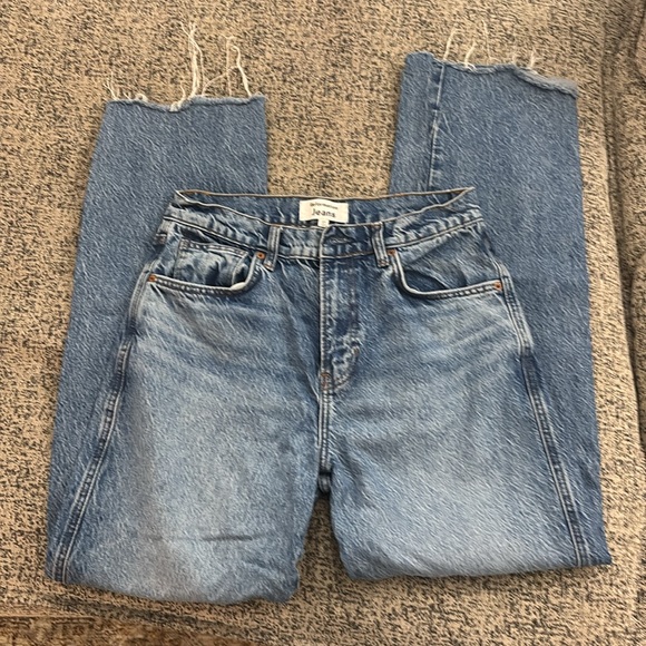 Reformation Val 90s Mid Rise Straight Jeans - Picture 6 of 8